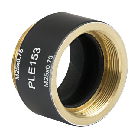 PLE153 - Удлинитель парфокального расстояния объективов микроскопа, длина: 15 мм, резьба: M25 x 0.75, Thorlabs PLE153 - Удлинитель парфокального расстояния объективов микроскопа, длина: 15 мм, резьба: M25 x 0.75, Thorlabs