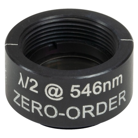 WPHSM05-546 - Полуволновая пластинка нулевого порядка, Ø1/2", резьба оправы: SM05, рабочая длина волны: 546 нм, Thorlabs WPHSM05-546 - Полуволновая пластинка нулевого порядка, Ø1/2", резьба оправы: SM05, рабочая длина волны: 546 нм, Thorlabs