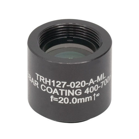TRH127-020-A-ML - Ахроматический триплет, оправа с резьбой: SM05, Ø1/2", f = 20 мм, просветляющее покрытие: 400 - 700 нм, Thorlabs TRH127-020-A-ML - Ахроматический триплет, оправа с резьбой: SM05, Ø1/2", f = 20 мм, просветляющее покрытие: 400 - 700 нм, Thorlabs