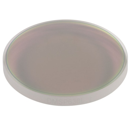 DMSP638L - Коротковолновое дихроичное зеркало, 2",  длина волны среза: 638 нм, Thorlabs DMSP638L - Коротковолновое дихроичное зеркало, 2",  длина волны среза: 638 нм, Thorlabs