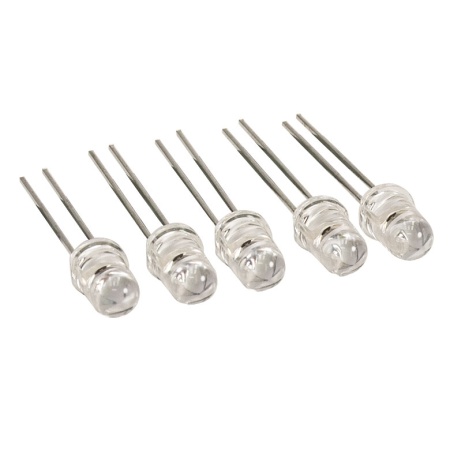 LED780E - Светодиод в корпусе из эпоксидной смолы, длина волны излучения: 780 нм, мощность: 18 мВт, корпус: T-1 3/4, 5 шт., Thorlabs LED780E - Светодиод в корпусе из эпоксидной смолы, длина волны излучения: 780 нм, мощность: 18 мВт, корпус: T-1 3/4, 5 шт., Thorlabs