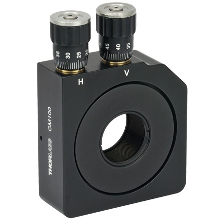 GM100 - Держатель оптики Ø1", Карданов подвес, дюймовая резьба, стопорное кольцо в комплекте, Thorlabs GM100 - Держатель оптики Ø1", Карданов подвес, дюймовая резьба, стопорное кольцо в комплекте, Thorlabs