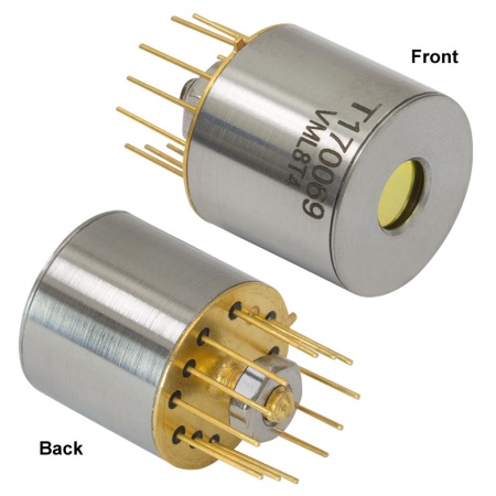 VML8T4 - HgCdTe фотогальванические детекторы с термоэлектрическим элементом, рабочая длина волны: 8.0 мкм, активная область: 1 мм2, Thorlabs