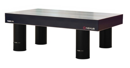 T48HK - Оптический стол Nexus: оптическая плита (4' x 8' x 8.3"), опоры с системой активной виброизоляции (высота: 700 мм), Thorlabs