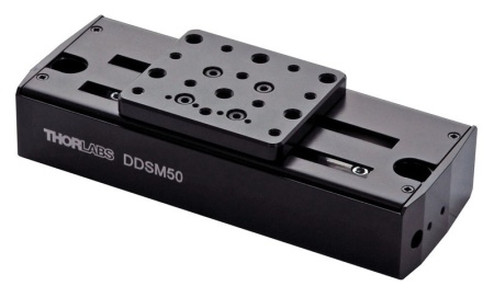 DDSM50 - Компактный транслятор с прямым приводом, сдвиг: 50 мм, дюймовая резьба, Thorlabs
