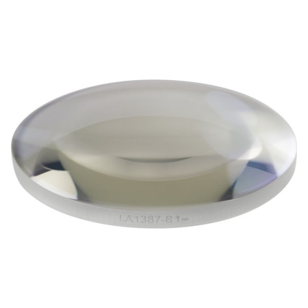 LA1387-B - Плоско-выпуклая линза, материал: N-BK7, диаметр Ø1.5", f = 100 мм, просветляющее покрытие: 650-1050 нм, Thorlabs