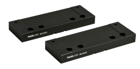 MLSA03 - Монтажные скобы для крепления предметных столиков, для микроскопов: Nikon TE2000 и Eclipse Ti, 2 шт, Thorlabs MLSA03 - Монтажные скобы для крепления предметных столиков, для микроскопов: Nikon TE2000 и Eclipse Ti, 2 шт, Thorlabs