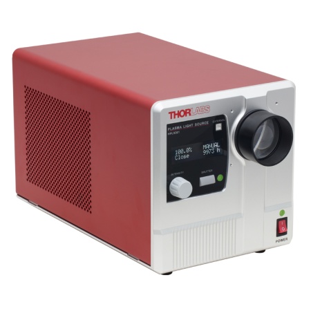 HPLS301 - Плазменный источник света высокой мощности, без световода, крепления: 8-32, Thorlabs