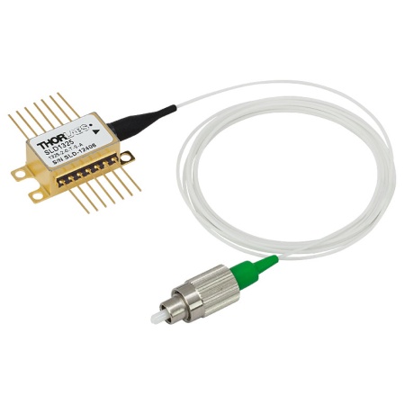 SLD1325 - Суперлюминесцентный диод, мощность (мин.): 10 мВт, длина волны излучения: 1325 нм, FWHM: 100 нм, одномодовое оптоволокно, FC/APC разъем, корпус: Butterfly, Thorlabs SLD1325 - Суперлюминесцентный диод, мощность (мин.): 10 мВт, длина волны излучения: 1325 нм, FWHM: 100 нм, одномодовое оптоволокно, FC/APC разъем, корпус: Butterfly, Thorlabs