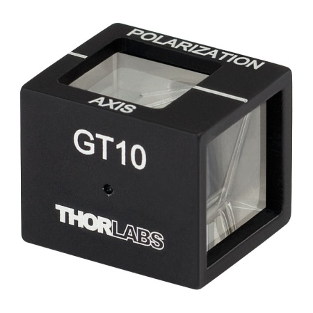 GT10 - Призма Глана-Тейлора, апертура: 10 мм, без покрытия, Thorlabs GT10 - Призма Глана-Тейлора, апертура: 10 мм, без покрытия, Thorlabs