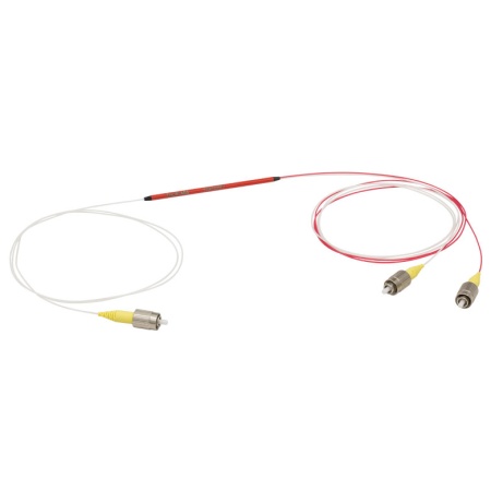 TW470R5F1 - Широкополосные оптоволоконные разветвители, 1x2, рабочий диапазон: 470 ± 40 нм, разделение сигнала: 50:50, FC/PC разъем, Thorlabs TW470R5F1 - Широкополосные оптоволоконные разветвители, 1x2, рабочий диапазон: 470 ± 40 нм, разделение сигнала: 50:50, FC/PC разъем, Thorlabs
