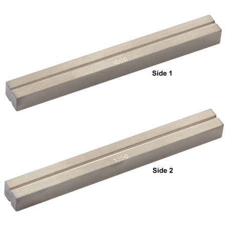 VHE10 - Двухсторонняя нижняя пластина с пазом для фиксации оптического волокна в держателе аппарата обработки, для волокон с внешним диаметром: Ø773 мкм - Ø1523 мкм, Thorlabs