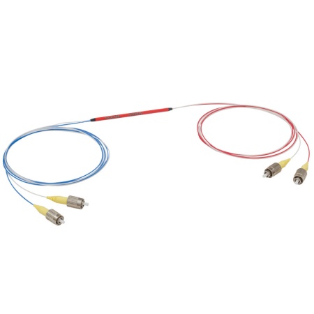 TW930R5F2 - Широкополосный оптический разветвитель, 2x2, рабочий диапазон: 930 ± 100 нм, разделение сигнала: 50:50, разъем: FC/PC, Thorlabs TW930R5F2 - Широкополосный оптический разветвитель, 2x2, рабочий диапазон: 930 ± 100 нм, разделение сигнала: 50:50, разъем: FC/PC, Thorlabs