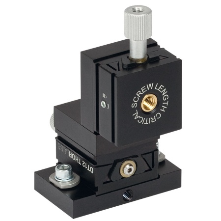 DT12XZ - Транслятор на основе конструкции "ласточкин хвост", сдвиг: 1/2" по осям XZ, основание для крепления на оптический стол, резьбовые отверстия: 8-32, Thorlabs DT12XZ - Транслятор на основе конструкции "ласточкин хвост", сдвиг: 1/2" по осям XZ, основание для крепления на оптический стол, резьбовые отверстия: 8-32, Thorlabs