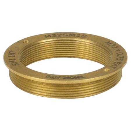 M32SM1S - Адаптер для крепления объективов микроскопа, внешняя резьба: M32 x 0.75, внутренняя резьба: SM1, Thorlabs M32SM1S - Адаптер для крепления объективов микроскопа, внешняя резьба: M32 x 0.75, внутренняя резьба: SM1, Thorlabs