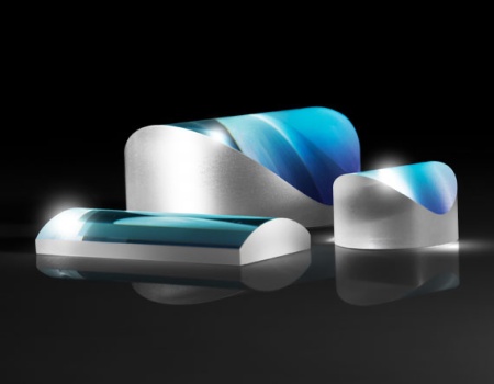 Плосковыпуклые цилиндрические линзы для приложений освещения