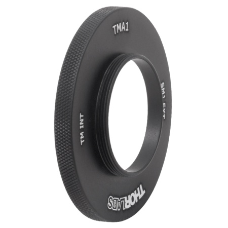 TMA1 - Переходник с внешней резьбой SM1 и внутренней резьбой T-Mount, Thorlabs TMA1 - Переходник с внешней резьбой SM1 и внутренней резьбой T-Mount, Thorlabs