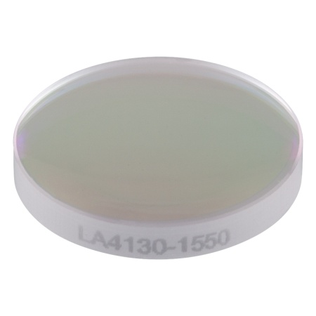 LA4130-1550 - Плоско-выпуклая линза, f = 40.0 мм, Ø1/2", материал: UVFS, покрытие: 1550 нм, Thorlabs