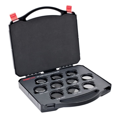 LSC01 - Набор N-BK7 плоско-выпуклых линз, Ø2", без покрытия, 10 шт, Thorlabs LSC01 - Набор N-BK7 плоско-выпуклых линз, Ø2", без покрытия, 10 шт, Thorlabs