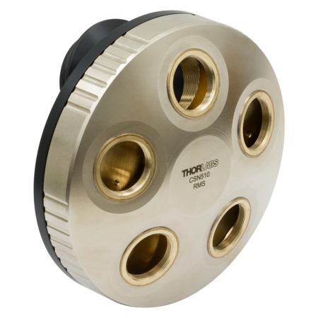 CSN510 - Револьверная головка микроскопа на 5 объективов, RMS резьба, Thorlabs CSN510 - Револьверная головка микроскопа на 5 объективов, RMS резьба, Thorlabs