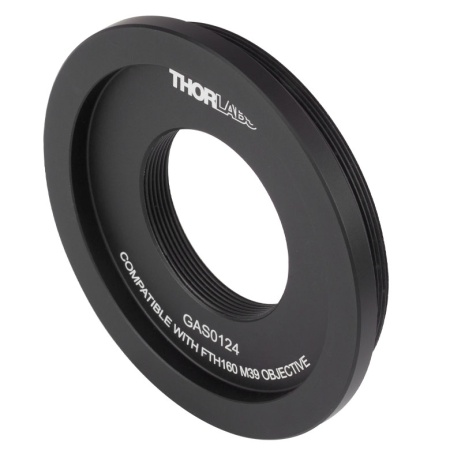 GAS0124 - Адаптер для крепления объектива FTH160-1064-M39 в монтажный кронштейн GAS012, Thorlabs GAS0124 - Адаптер для крепления объектива FTH160-1064-M39 в монтажный кронштейн GAS012, Thorlabs
