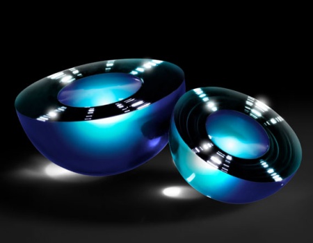 Полушаровые линзы с высоким уровнем преломления