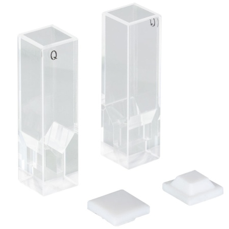 CV10Q100F - Микрокюветы с колпачком для флуоресцентной спектроскопии, 100 мкл, высота пучка от дна кюветы: 8.5 мм, 2 шт., Thorlabs CV10Q100F - Микрокюветы с колпачком для флуоресцентной спектроскопии, 100 мкл, высота пучка от дна кюветы: 8.5 мм, 2 шт., Thorlabs