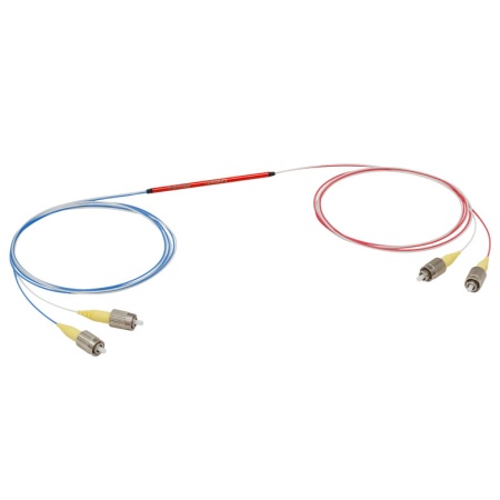 TW805R5F2 - Широкополосный оптический разветвитель, 2x2, рабочий диапазон: 805 ± 75 нм, разделение сигнала: 50:50, разъем: FC/PC, Thorlabs TW805R5F2 - Широкополосный оптический разветвитель, 2x2, рабочий диапазон: 805 ± 75 нм, разделение сигнала: 50:50, разъем: FC/PC, Thorlabs