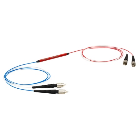 TH400R2F2B - Многомодовый волоконно-оптический разветвитель 2x2, низкий уровень OH, сердцевина: Ø400 мкм, числовая апертура 0,5, разделение 90:10,адаптер: FC / PC, Thorlabs TH400R2F2B - Многомодовый волоконно-оптический разветвитель 2x2, низкий уровень OH, сердцевина: Ø400 мкм, числовая апертура 0,5, разделение 90:10,адаптер: FC / PC, Thorlabs