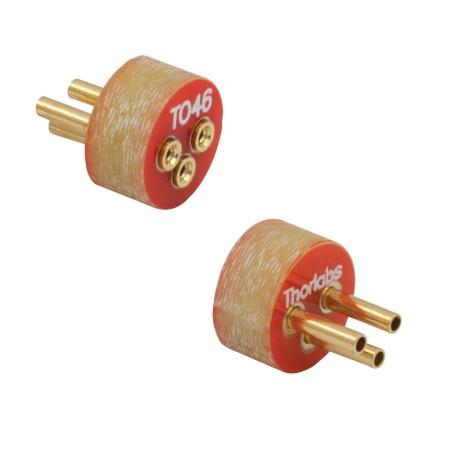 STO46P - Соединительный разъем для фотодиодов, способ монтажа: проходной разъем, разъем для диодов в корпусах TO-46 и TO-18, Thorlabs