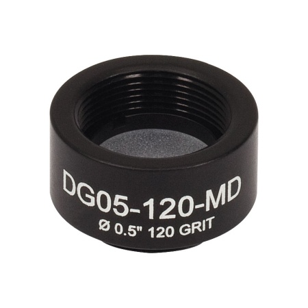 DG05-120-MD - Светорассеиватель из матового стекла в оправе (SM05), Ø1/2", N-BK7, 120 Grit, Thorlabs DG05-120-MD - Светорассеиватель из матового стекла в оправе (SM05), Ø1/2", N-BK7, 120 Grit, Thorlabs