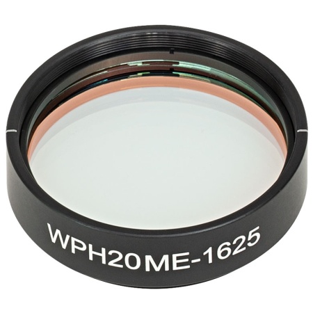 WPH20ME-1625 - Полуволновая пластинка нулевого порядка из ЖК полимера в оправе, Ø2", рабочая длина волны: 1625 нм, резьба: SM2, Thorlabs WPH20ME-1625 - Полуволновая пластинка нулевого порядка из ЖК полимера в оправе, Ø2", рабочая длина волны: 1625 нм, резьба: SM2, Thorlabs