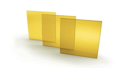 Кристалл BSO, 20х20 мм, толщина: 1 мм, ориентация: [100], Optogama