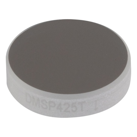 DMSP425T - Коротковолновое дихроичное зеркало, диаметр: 1/2", длина волны среза: 425 нм, Thorlabs