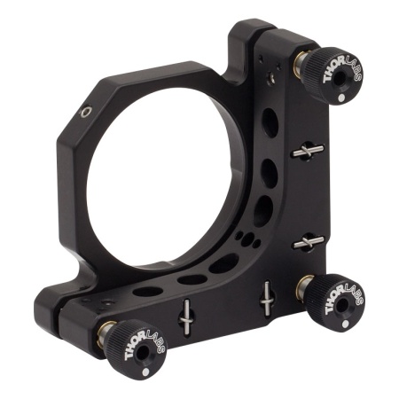 KS2D - Кинематический держатель элементов Ø2", 2 дифференциальных регулировочных винта, 1 винт с резьбой: 1/4"-80, Thorlabs KS2D - Кинематический держатель элементов Ø2", 2 дифференциальных регулировочных винта, 1 винт с резьбой: 1/4"-80, Thorlabs