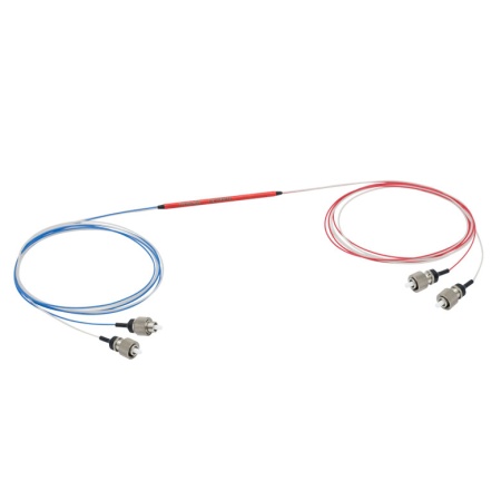 PN1064R5F2 - Оптоволоконный разветвитель 2x2, тип волокна: PM, рабочий диапазон: 1064 ± 15 нм, разделение сигнала: 50:50, PER: ≥20 дБ, разъемы: FC/PC, Thorlabs PN1064R5F2 - Оптоволоконный разветвитель 2x2, тип волокна: PM, рабочий диапазон: 1064 ± 15 нм, разделение сигнала: 50:50, PER: ≥20 дБ, разъемы: FC/PC, Thorlabs