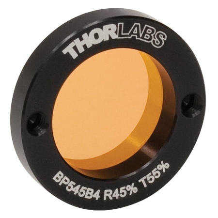 BP545B4 - Пленочный светоделитель, Ø1/2", с покрытием, деление 45:55 (отражение:пропускание), для 3-5 мкм, Thorlabs