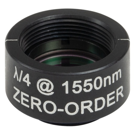 WPQSM05-1550 - Четвертьволновая пластинка нулевого порядка, Ø1/2", оправа с резьбой SM05, рабочая длина волны: 1550 нм, Thorlabs WPQSM05-1550 - Четвертьволновая пластинка нулевого порядка, Ø1/2", оправа с резьбой SM05, рабочая длина волны: 1550 нм, Thorlabs