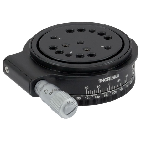 B4CRP/M - Вращающаяся платформа с микрометрическим винтом, для кубических держателей (30 мм), метрическая резьба, Thorlabs B4CRP/M - Вращающаяся платформа с микрометрическим винтом, для кубических держателей (30 мм), метрическая резьба, Thorlabs