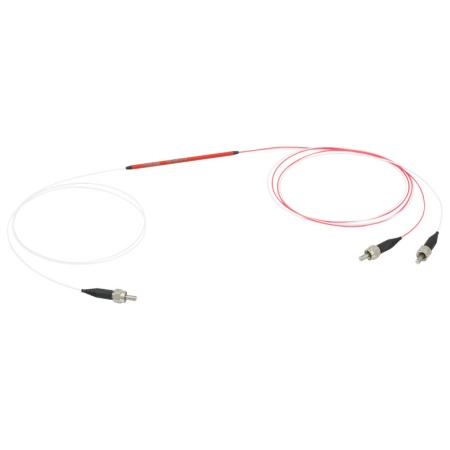 TM105R5S1A - Оптоволоконный разветвитель 1x2, многомодовые волокна, высокая концентрация OH, сердцевина: Ø105 мкм, 0.22 NA, деление сигнала: 50:50, рабочий диапазон: 400 - 900 нм, SMA905 разъемы, Thorlabs TM105R5S1A - Оптоволоконный разветвитель 1x2, многомодовые волокна, высокая концентрация OH, сердцевина: Ø105 мкм, 0.22 NA, деление сигнала: 50:50, рабочий диапазон: 400 - 900 нм, SMA905 разъемы, Thorlabs
