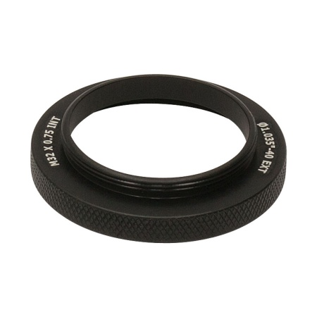 SM1A34 - Переходник с внешней резьбой SM1 и внутренней резьбой M32 x 0.75, Thorlabs SM1A34 - Переходник с внешней резьбой SM1 и внутренней резьбой M32 x 0.75, Thorlabs