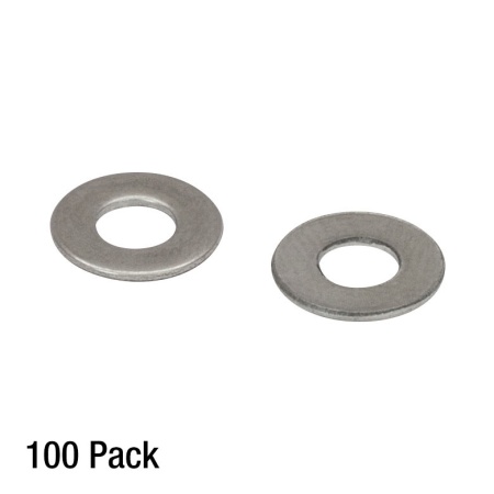 W8S038 - Шайба, #8, совместима с M4, материал: сталь, 100 шт., Thorlabs W8S038 - Шайба, #8, совместима с M4, материал: сталь, 100 шт., Thorlabs