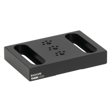 BA2A3/M - Основание с резьбовыми отверстиями, 50 x 75 x 12.5 мм, резьба: M4 x 0.7, Thorlabs