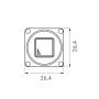 Snapshot гиперспектральная камера MX022HG-IM-SM4X4-RN2-FL, 600–860 нм, 2,2 Мп, 338 кадр/с
