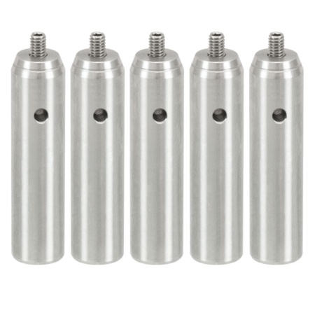 TR50/M-JP-P5 - Стержни для держателей оптики, Ø12 мм, сталь, винт с резьбой M4, резьбовое отверстие M6, высота 50 мм, 5 шт., Thorlabs