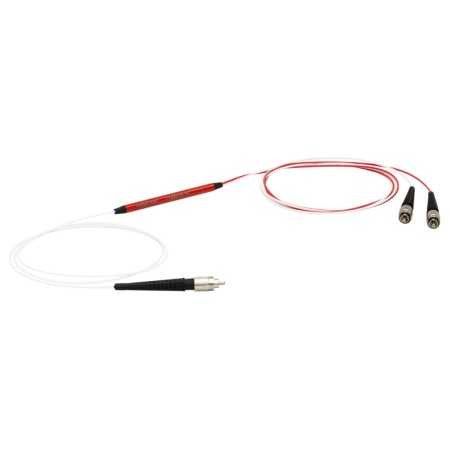 TT400R2F1B - Оптоволоконный разветвитель 1x2, многомодовые волокна, низкая концентрация OH, сердцевина: Ø400 мкм, 0.39 NA, деление сигнала: 90:10, FC/PC разъемы, Thorlabs TT400R2F1B - Оптоволоконный разветвитель 1x2, многомодовые волокна, низкая концентрация OH, сердцевина: Ø400 мкм, 0.39 NA, деление сигнала: 90:10, FC/PC разъемы, Thorlabs