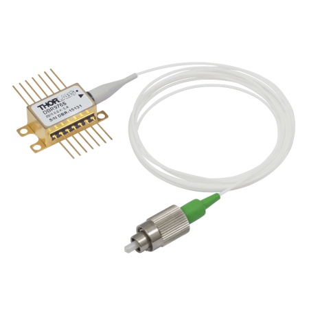 DBR976S - Лазерный диод с распределённым брэгговским отражателем, 976 нм, 35 мВт, корпус: Butterfly, одномодовое оптоволокно, FC/APC разъем, Thorlabs DBR976S - Лазерный диод с распределённым брэгговским отражателем, 976 нм, 35 мВт, корпус: Butterfly, одномодовое оптоволокно, FC/APC разъем, Thorlabs