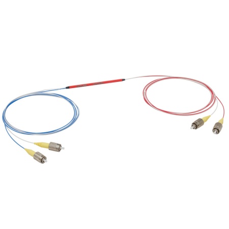 TW930R3F2 - Широкополосный оптический разветвитель, 2x2, рабочий диапазон: 930 ± 100 нм, разделение сигнала: 75:25, разъем: FC/PC, Thorlabs TW930R3F2 - Широкополосный оптический разветвитель, 2x2, рабочий диапазон: 930 ± 100 нм, разделение сигнала: 75:25, разъем: FC/PC, Thorlabs