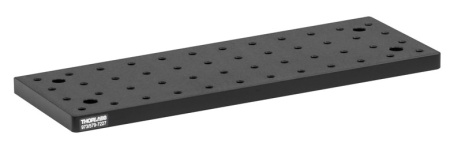 MB412 - Алюминиевая оптическая плита, размеры: 4" x 12" x 1/2", отверстия: 1/4"-20, Thorlabs