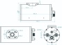 Рентгеновская трубка TUB0052-NC с водяным охлаждением, 50 кВ, 50 Вт